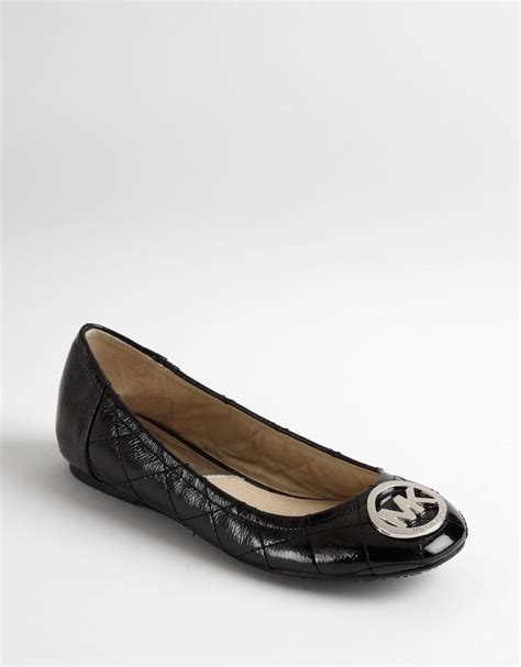 michael kors black fulton quilted ballet flats|MICHAEL Michael Kors Womens Fulton Quilted Ballet Flats .